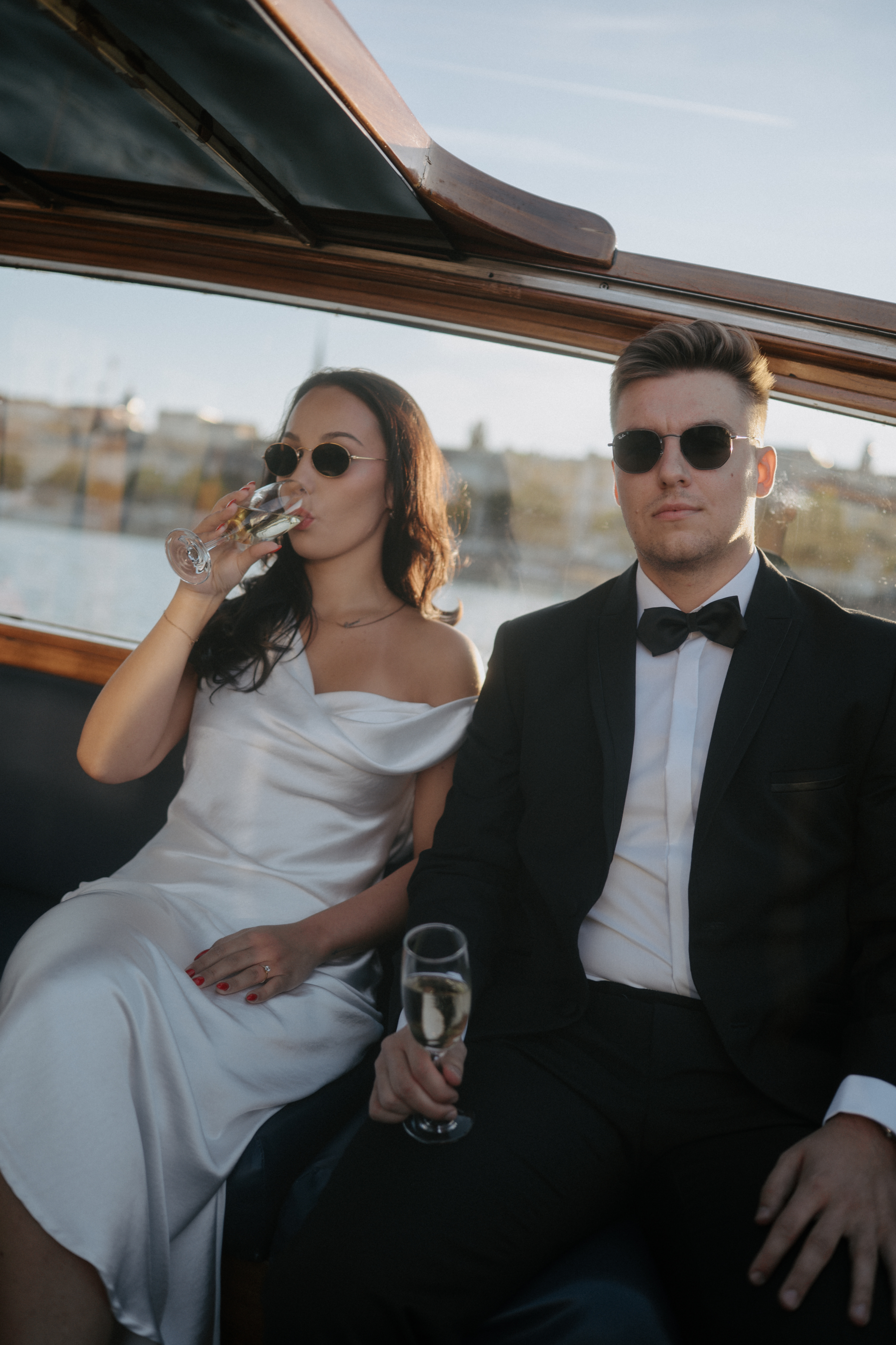 Laci & Partner on boat